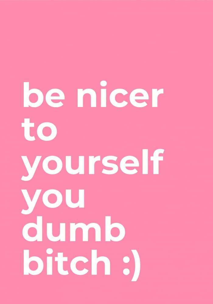 Sarcastic Self Care Quote by Athene Fritsch — canvas wall art
