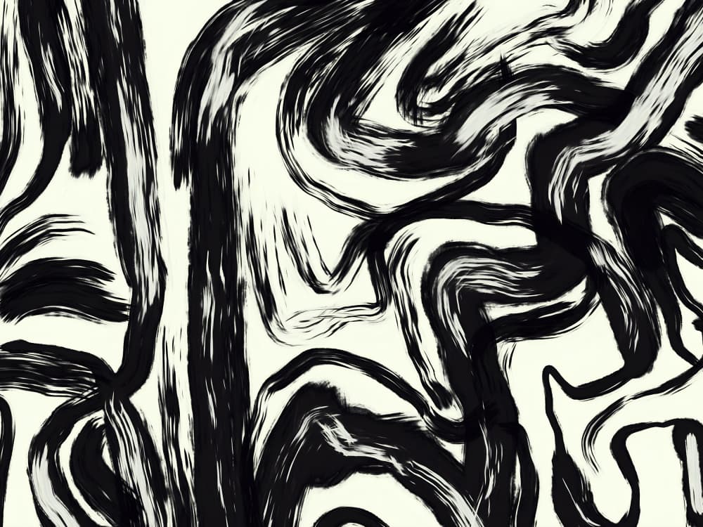 Bold Abstract Swirls by Josie George — canvas wall art