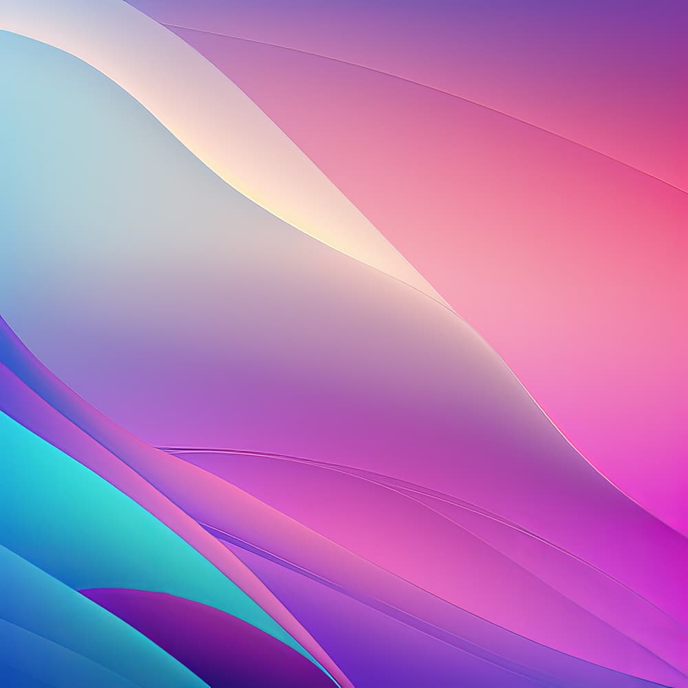 Vibrant Flowing Gradients by Bilge Paksoylu — canvas wall art