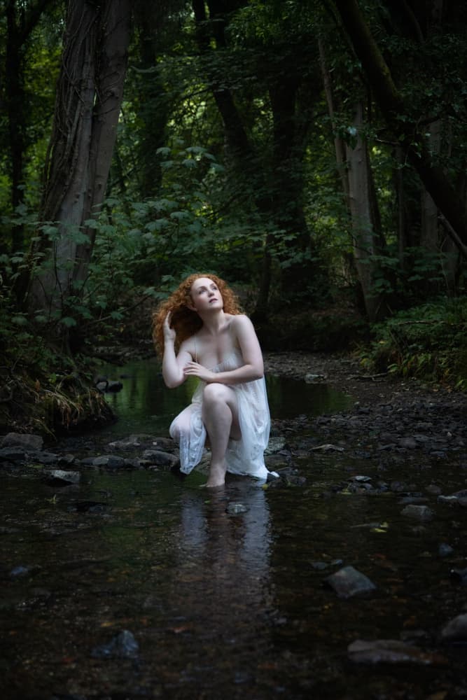 Enchanted Forest Woman by Jan Slotboom — canvas wall art