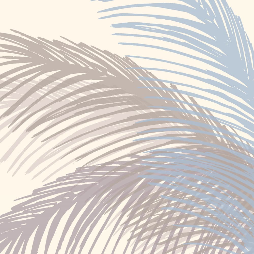 Palm Silhouette 5 by Kristian Gallagher — canvas wall art