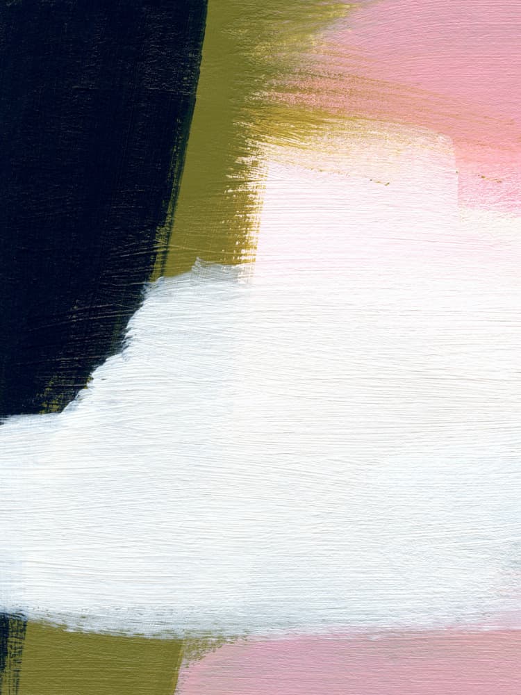 Serene Color Blocks by Ejaaz Haniff — canvas wall art