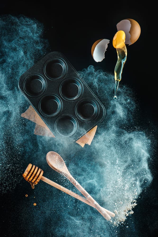 Dynamic Kitchen Baking by Dina Belenko — canvas wall art