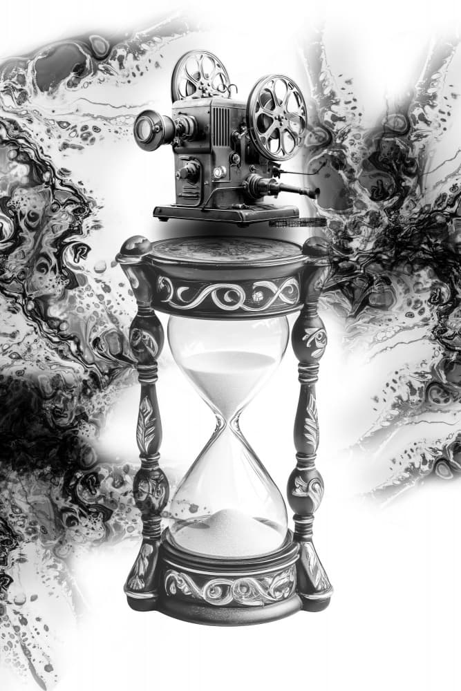 Vintage Cinema Time by Rafal Kulik — canvas wall art