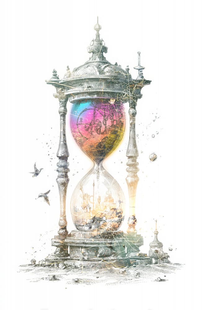 Magical Time City by Rafal Kulik — canvas wall art