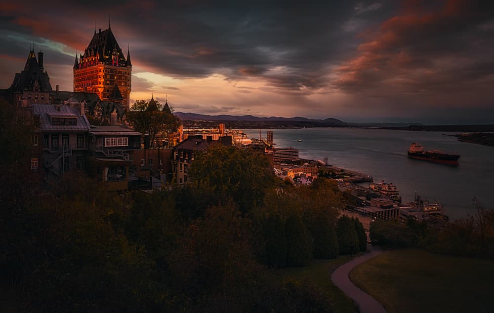 Narrating Castle by Ben.C.L — canvas wall art