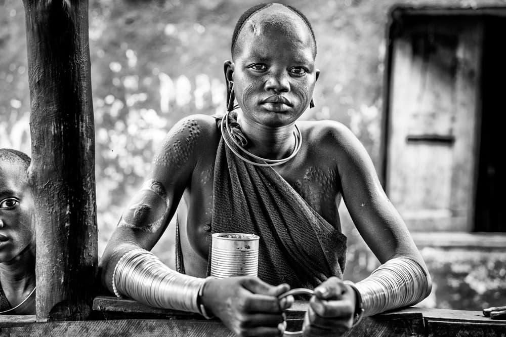 Direct African Gaze by Joxe Inazio Kuesta Garmendia — canvas wall art