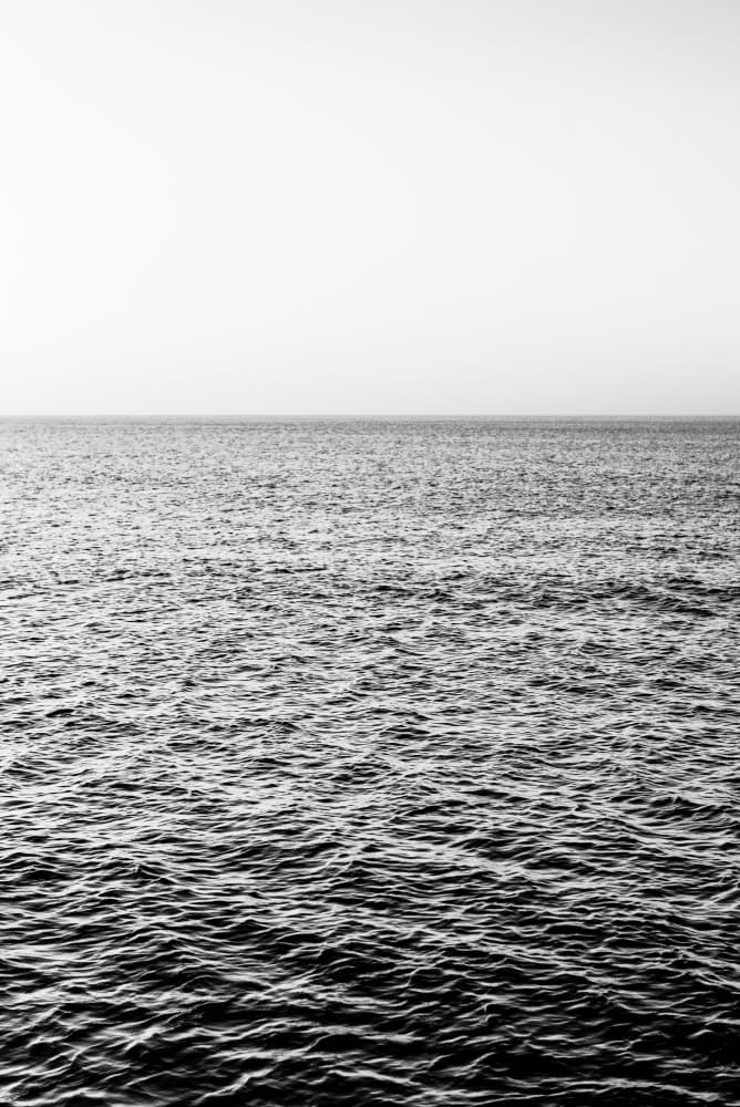 Calm Ocean Horizon by Photolovers — canvas wall art