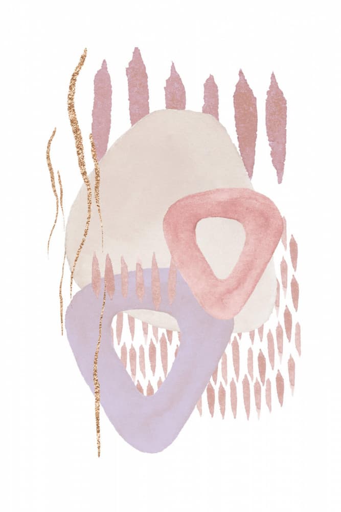 Pastel plumb-2 by Sally Ann Moss — canvas wall art