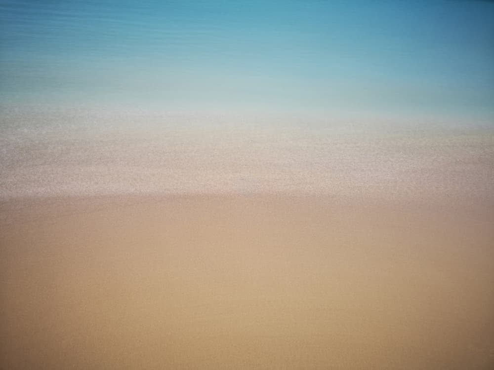 Blue Ocean Shore by Bilge Paksoylu — canvas wall art