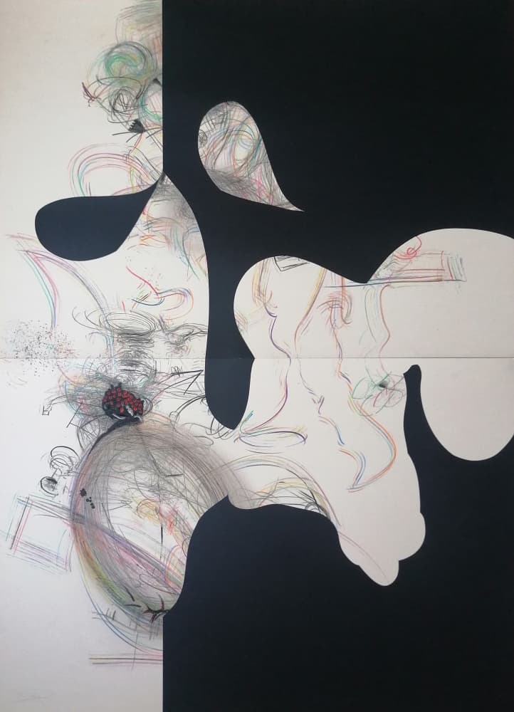 Energetic Abstract Flow by Stefano Mazzolini — canvas wall art