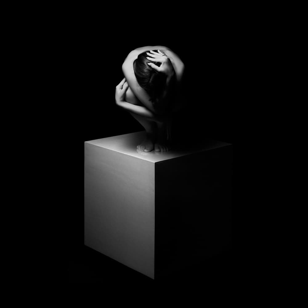 Figure In Shadow by Ruslan Bolgov — canvas wall art