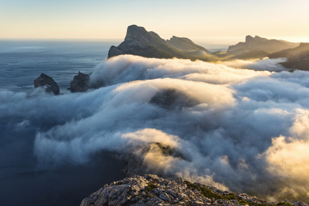 Fog Wave by Stefan Hefele — canvas wall art
