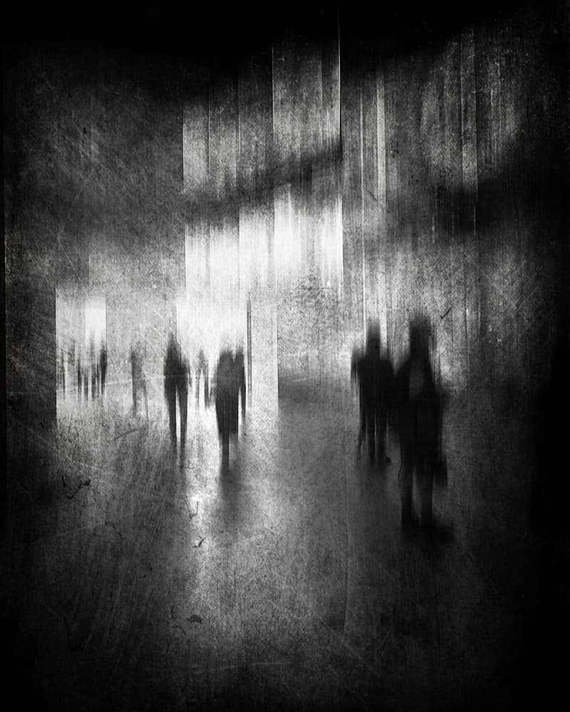 Abstract Urban Movement by Lammakmak — canvas wall art