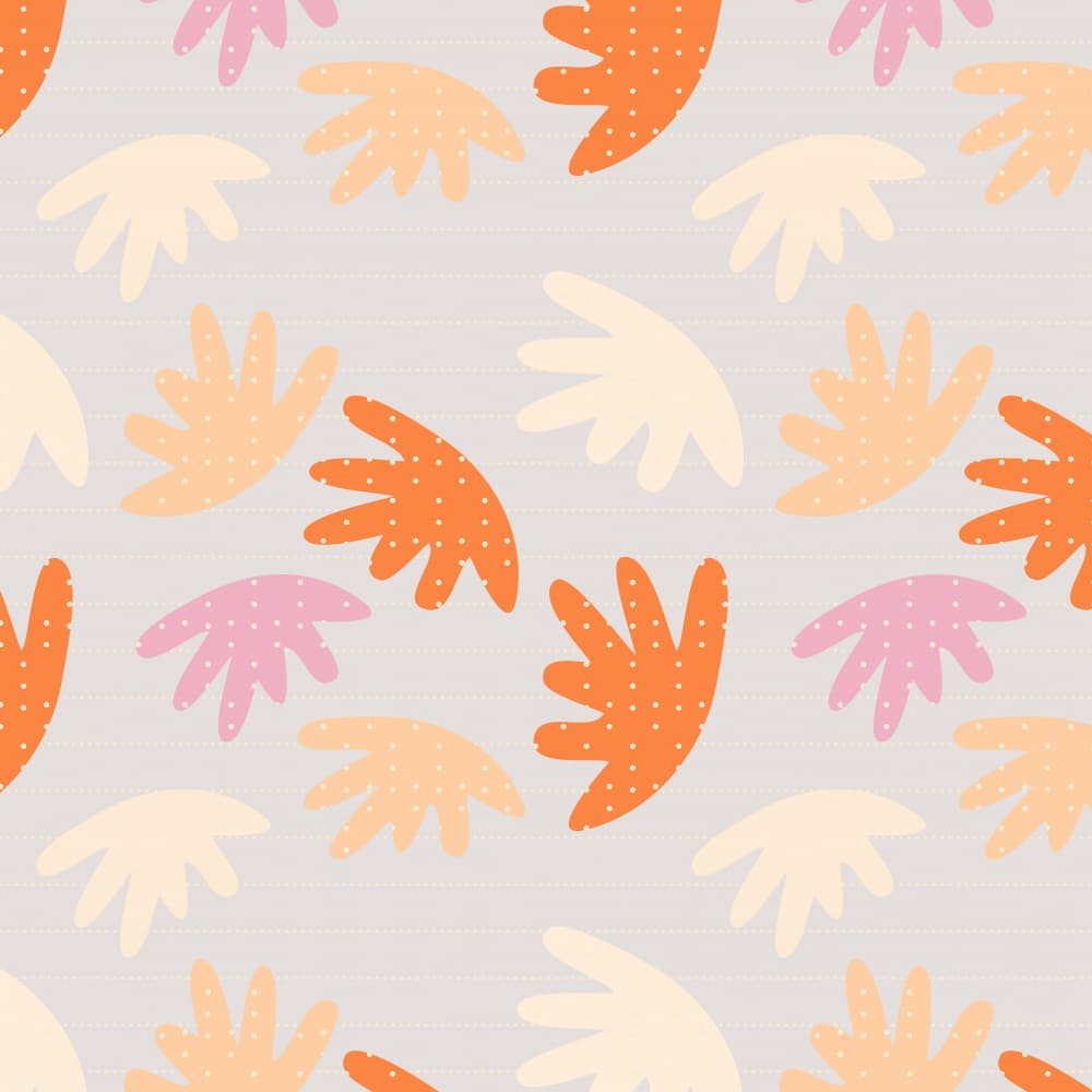 Playful Organic Shapes by Dina Dankers — canvas wall art