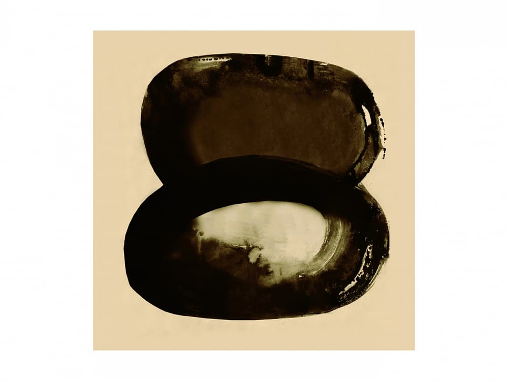 Earthy Abstract Balance by Doris Schmitz — canvas wall art