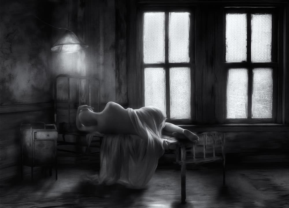 Solitary Room Study by Charlaine Gerber — canvas wall art