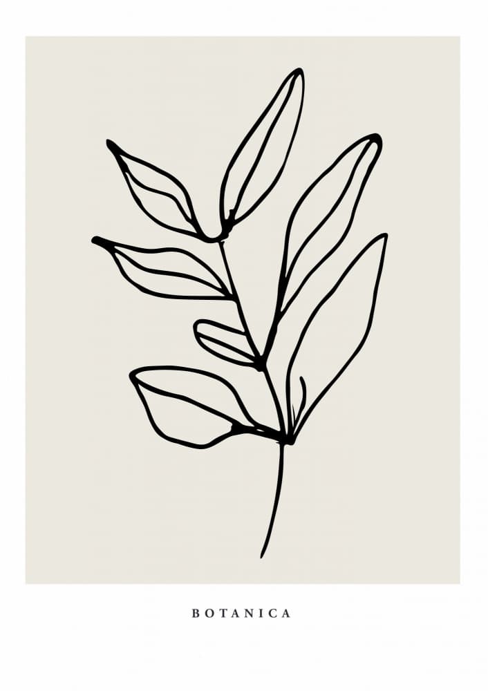 Botanicalineno03 by Treechild — canvas wall art