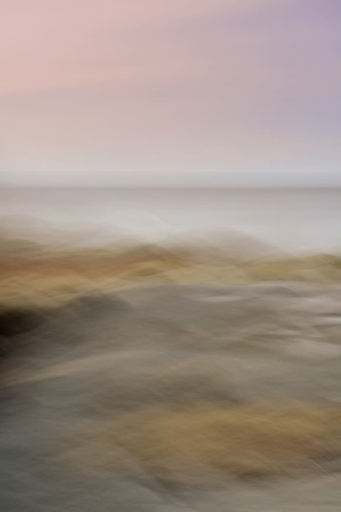 Soft Abstract Horizon by Christina Sillen — canvas wall art