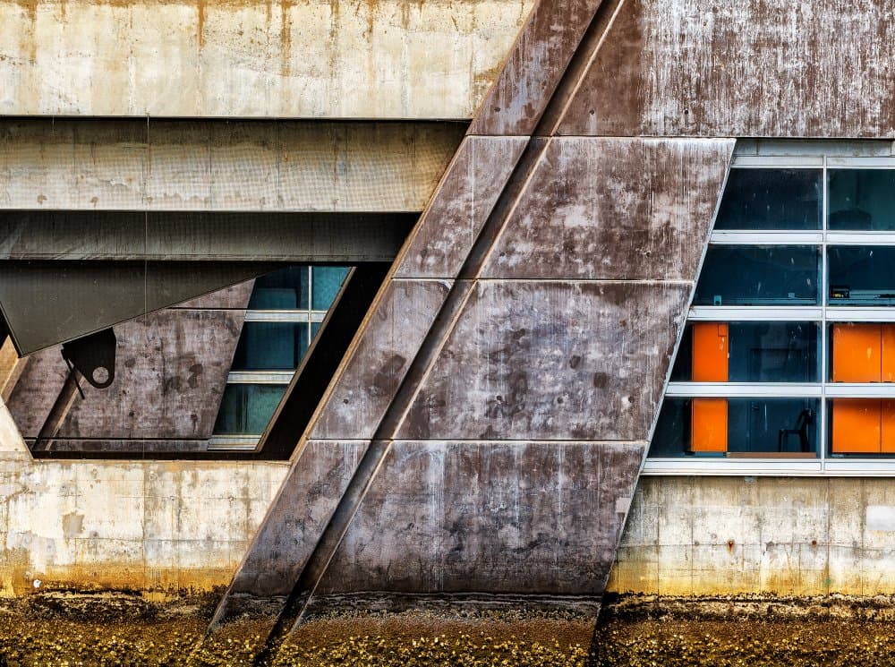 Modern Urban Angles by Wayne Pearson — canvas wall art