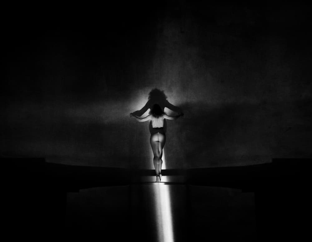 Figure in Dramatic Light by Yaroslav Vasiliev-Apostol — canvas wall art
