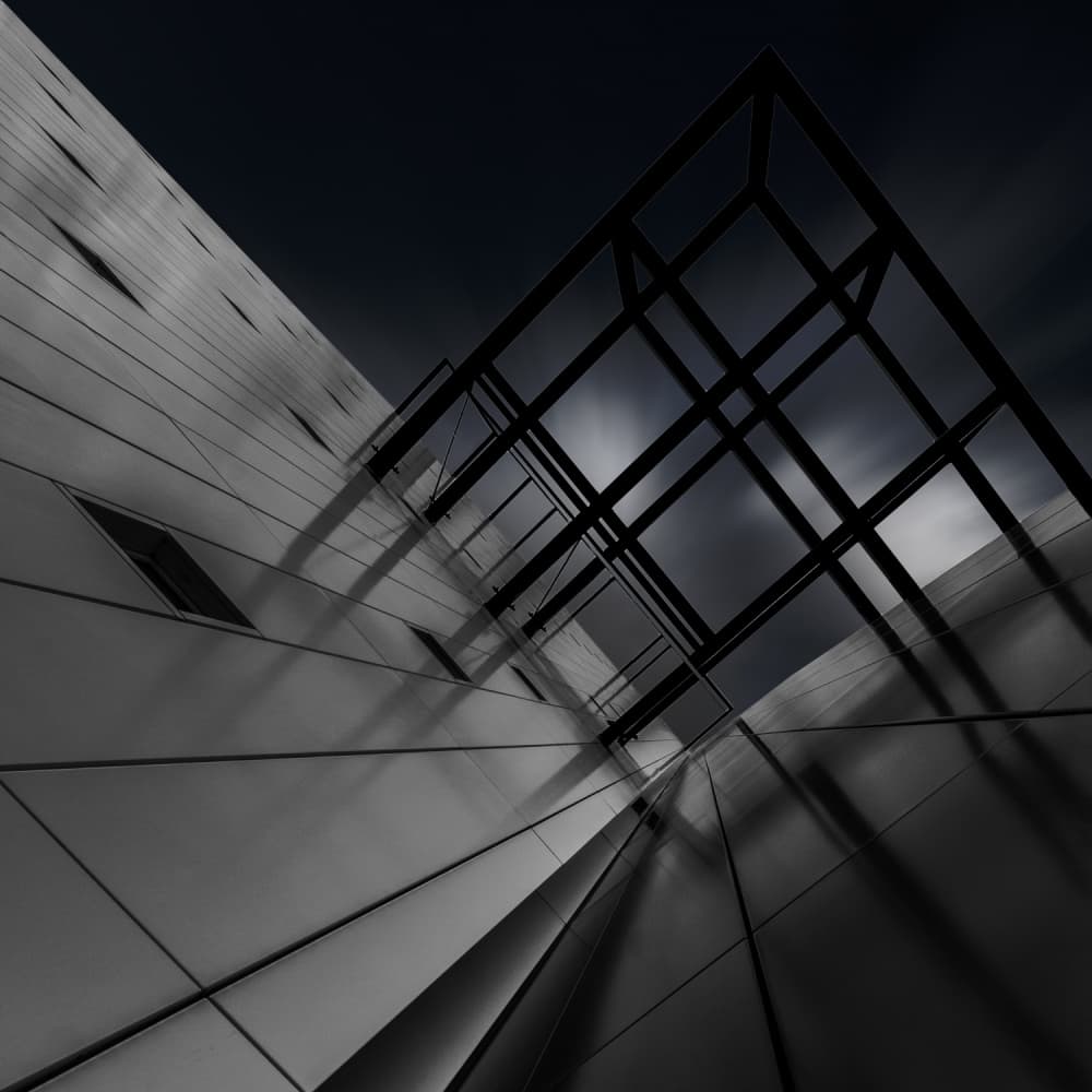 Abstract Urban Geometry by Gilbert Claes — canvas wall art