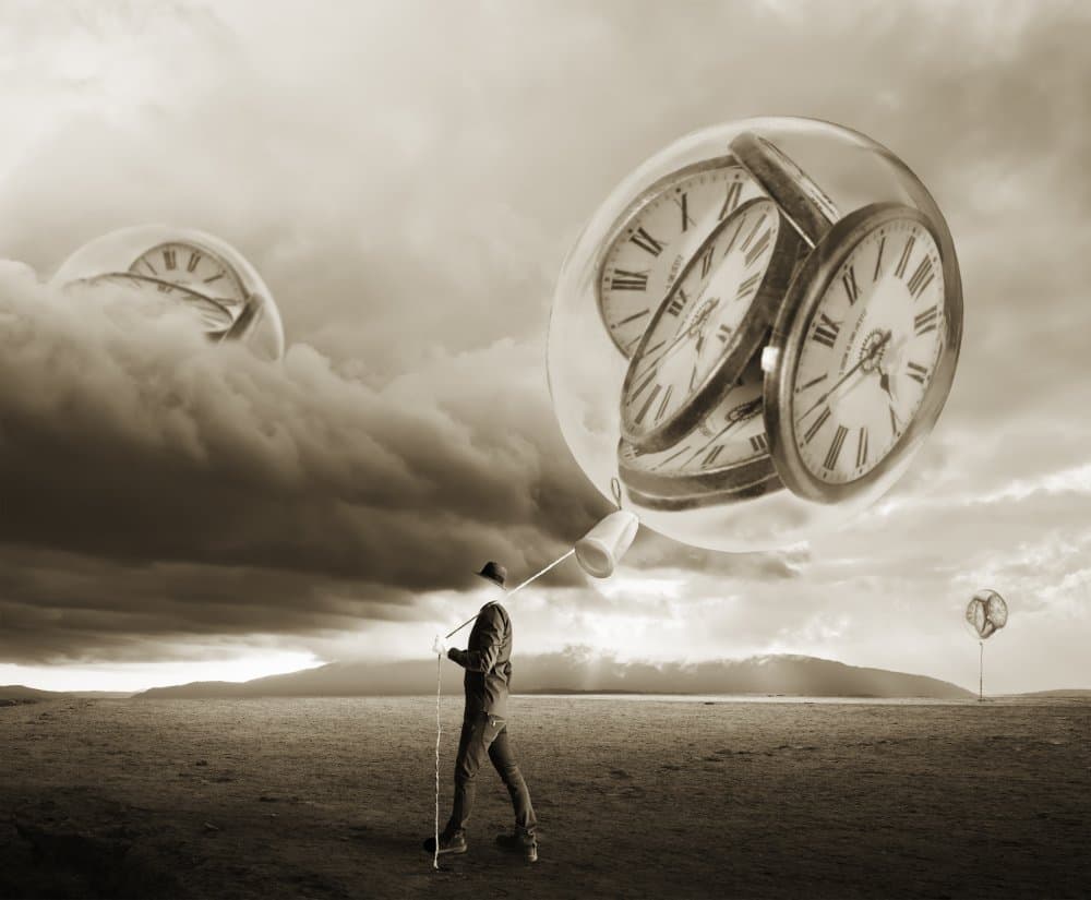 Walking Through Time by Biao Huang — canvas wall art