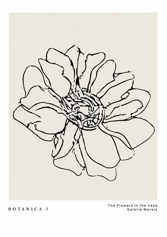 Botanicalineno31 by Treechild — canvas wall art