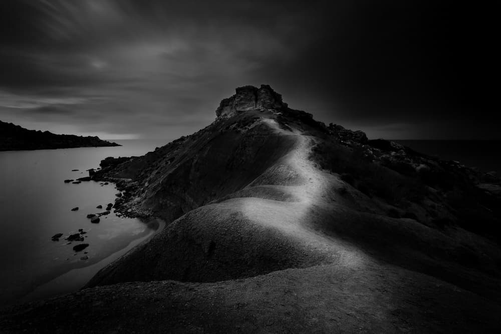 Winding Coastal Path by Martin Agius — canvas wall art