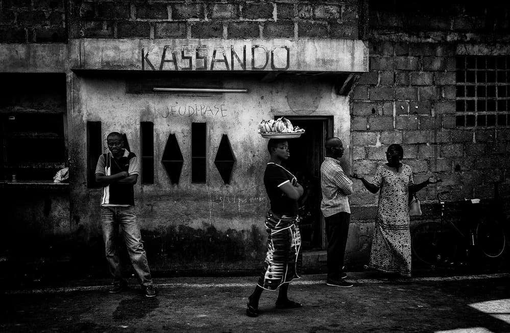 African Market Life by Joxe Inazio Kuesta Garmendia — canvas wall art