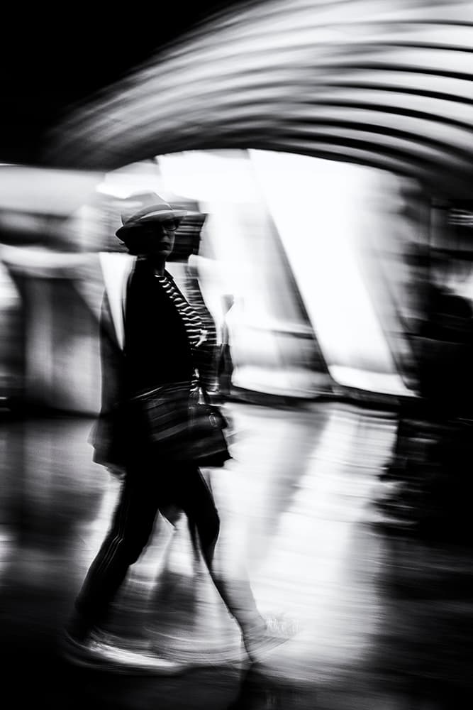 Dynamic City Walk by Massimo Della Latta — canvas wall art