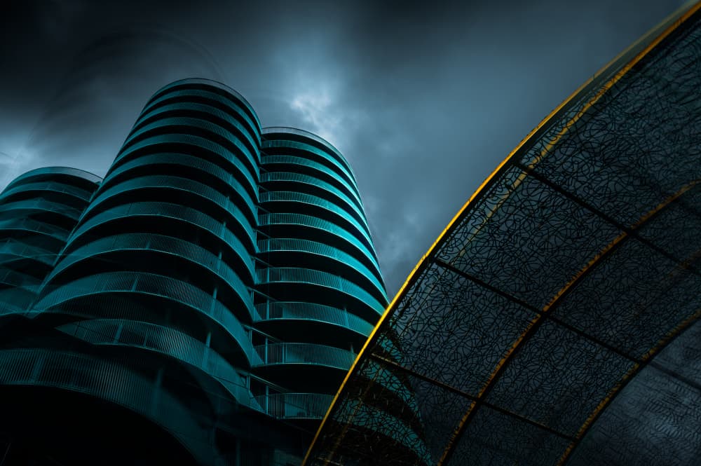 Dramatic Urban Architecture by Marc Huybrighs — canvas wall art