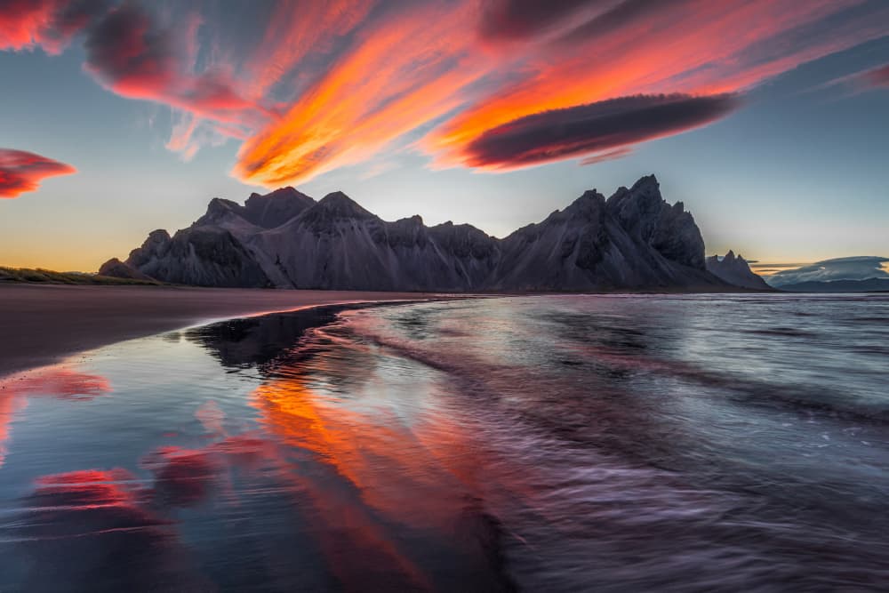 Dramatic Coastal Sunset by Jacek Swiercz — canvas wall art