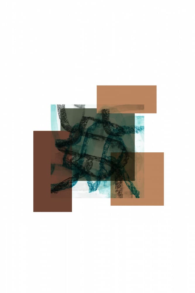 Earthy Abstract Geometry by cartissi — canvas wall art