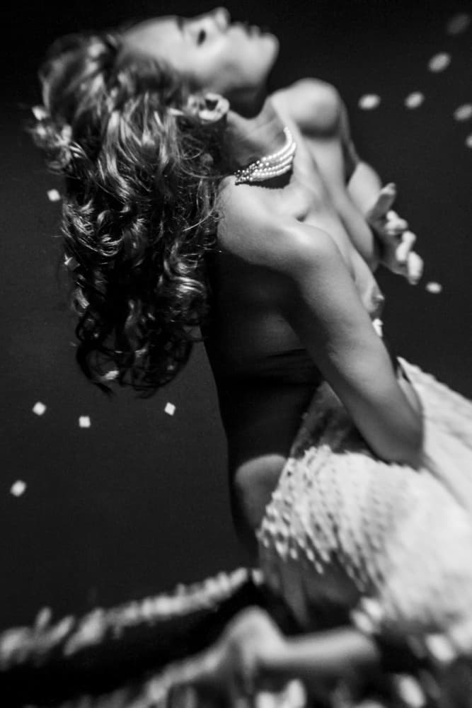 Elegant Nude Dancer by Bogdan Bouşcă — canvas wall art