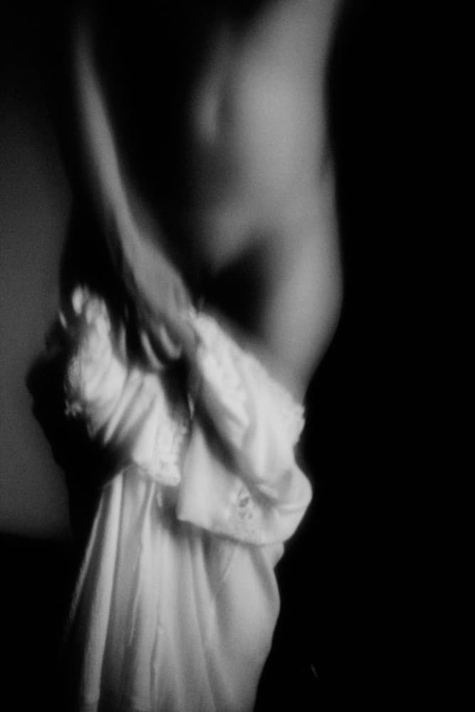 Sensual Figure Soft Light by Bogdan Bouşcă — canvas wall art
