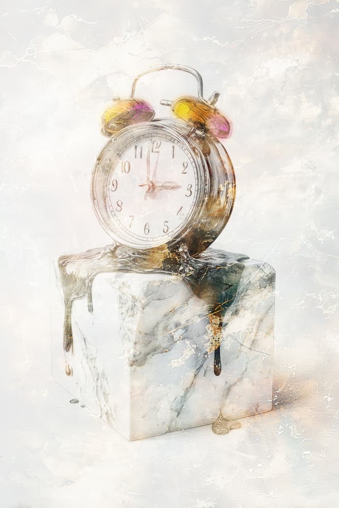 Ethereal Melting Time by Rafal Kulik — canvas wall art
