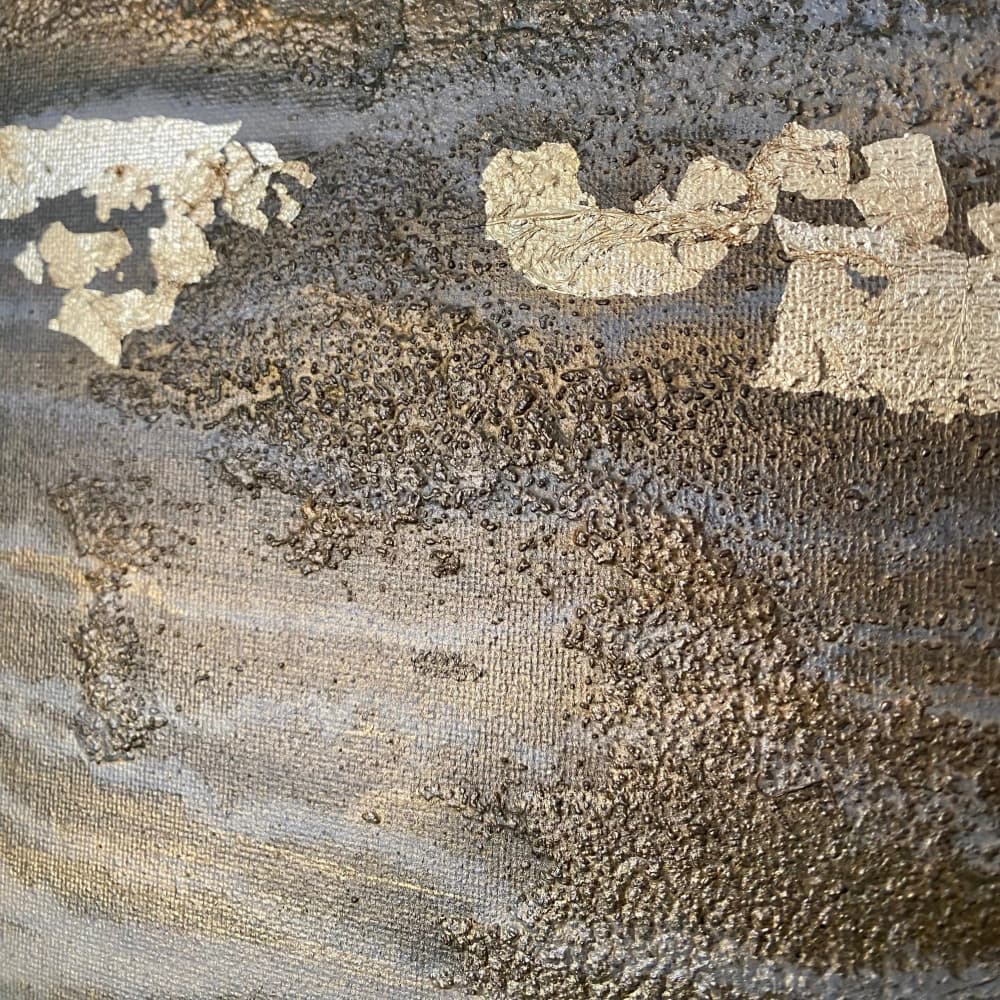 Shimmering Gold Texture by Gabriela Aleksandra Szuba — canvas wall art