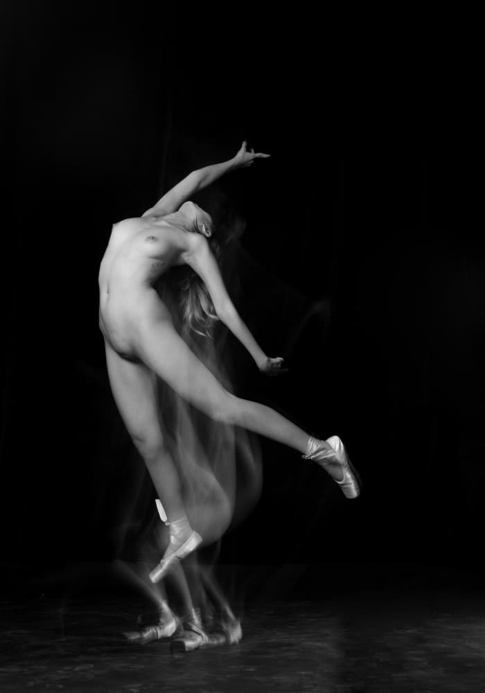 Ethereal Ballet Motion by Tran Van Truong — canvas wall art