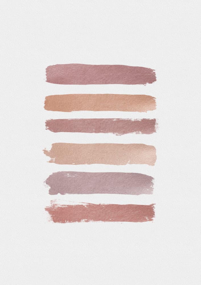 Muted Watercolor Strokes by Orara Studio — canvas wall art