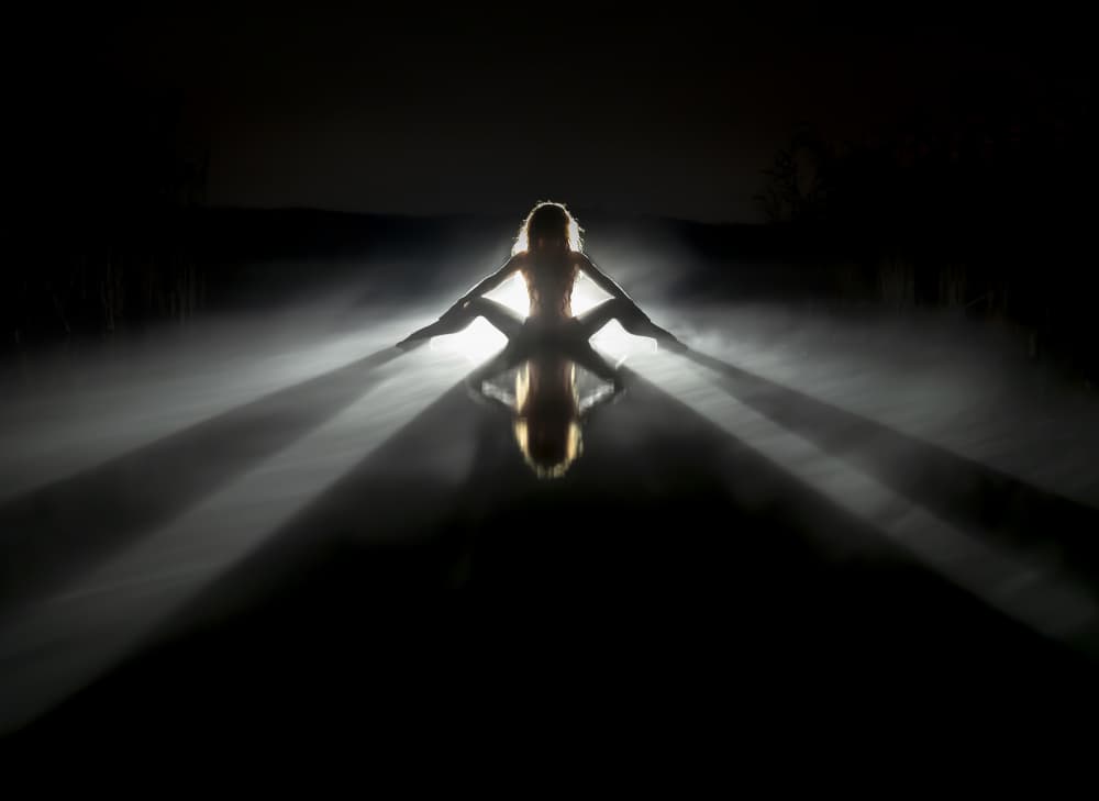 Ethereal Light Reflection by Leszek Paradowski — canvas wall art