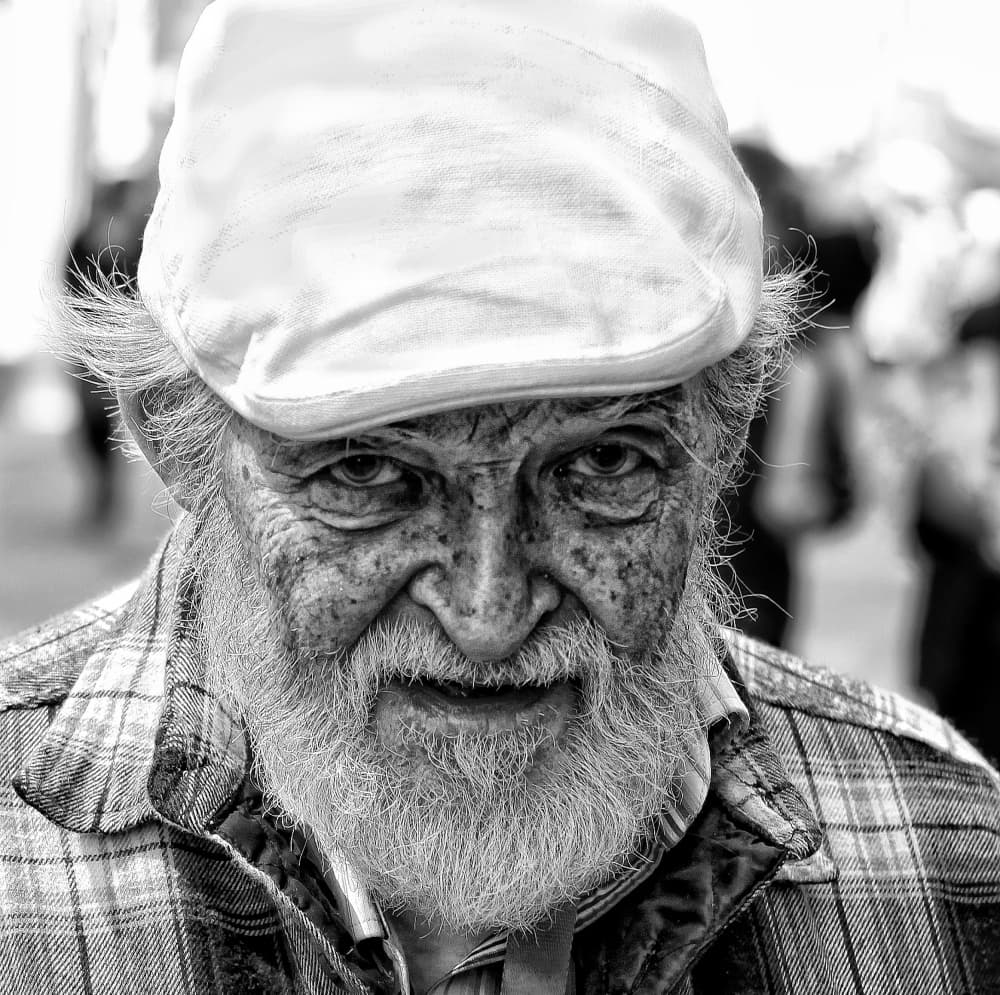 Wise Old Man by Kent Mathiesen — canvas wall art