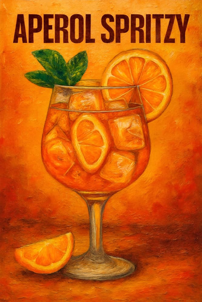 Refreshing Orange Spritz by HUGO — canvas wall art