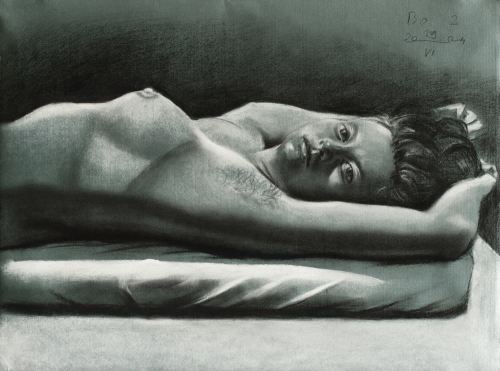 Model Session - 29-06-24 - 2 by Corné Akkers — canvas wall art