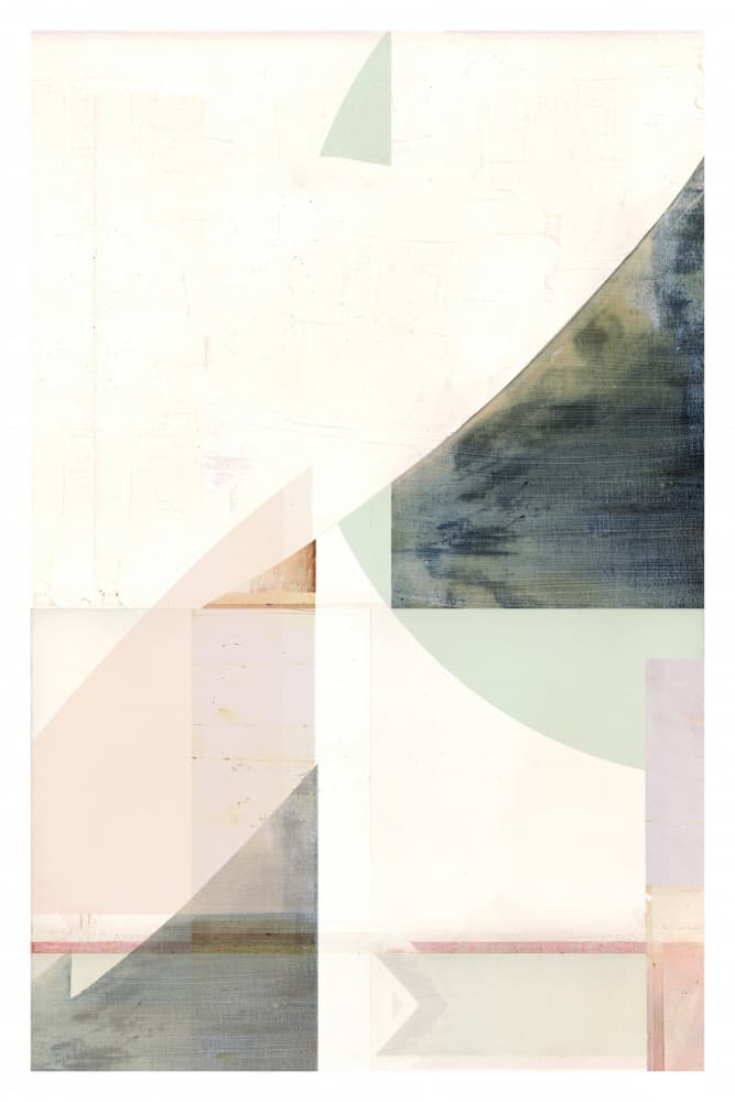 Serene Modern Geometry by cartissi — canvas wall art