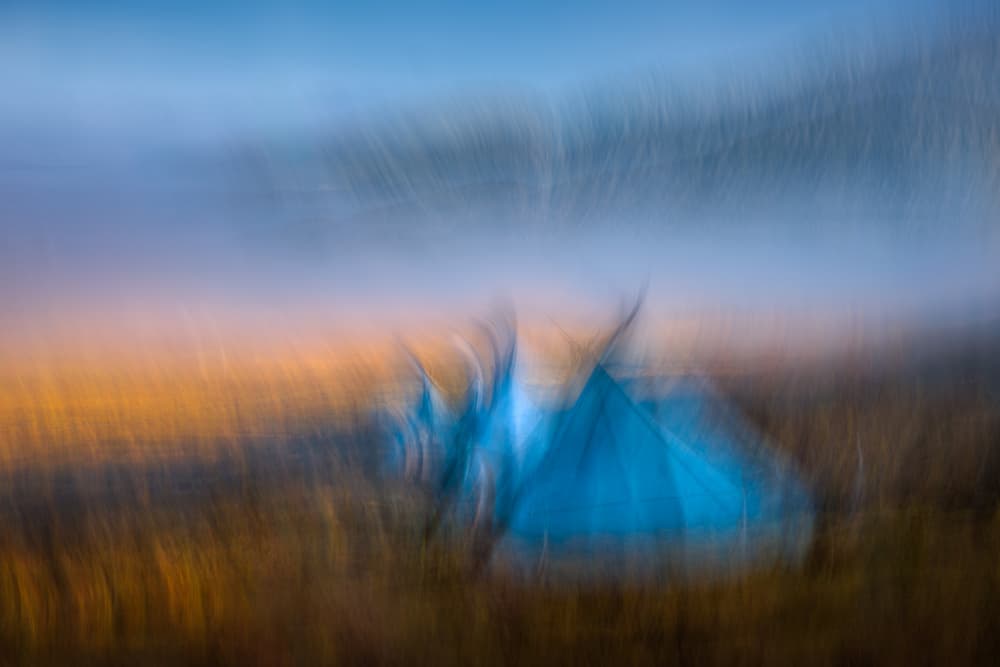 Dreamy Blue Boat by Irene Wu — canvas wall art