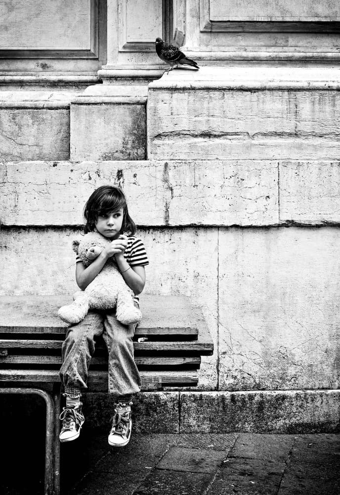 Alone by Giorgio Toniolo — canvas wall art