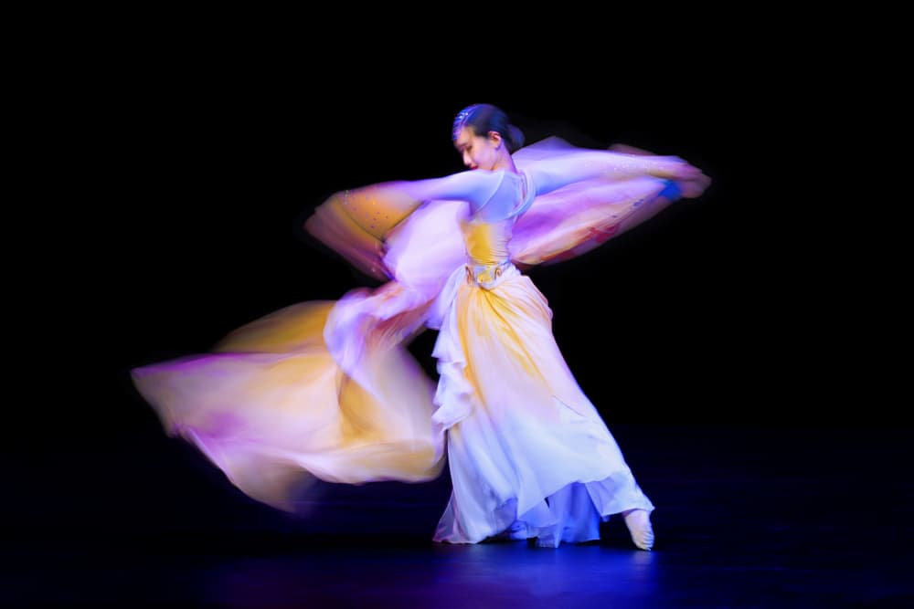Ethereal Dance Motion by Qing Zhao — canvas wall art