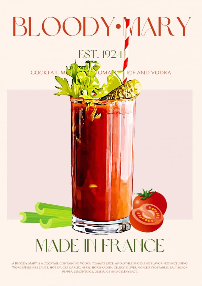 Classic Cocktail Delight by Nazma Khokhar — canvas wall art