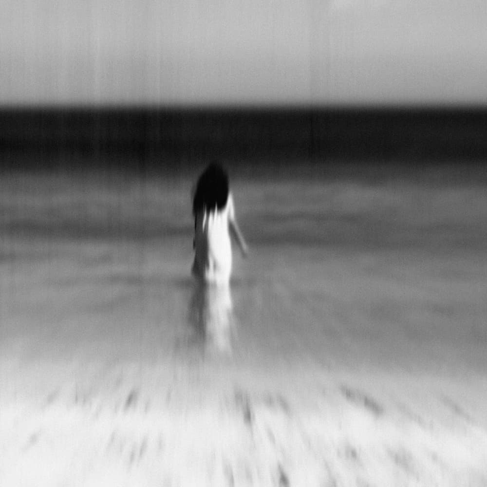Ethereal Beach Walk by Milena Seita — canvas wall art